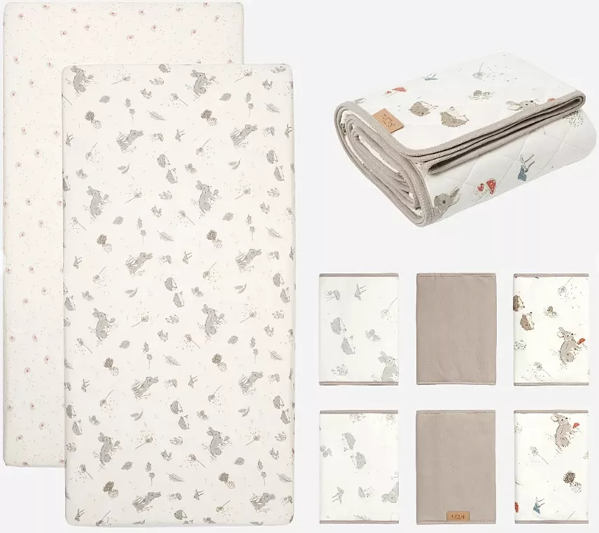 توتي بامبيني فيكا مهد الطفل ( MATTRESS + BEDDING) INCLUDED