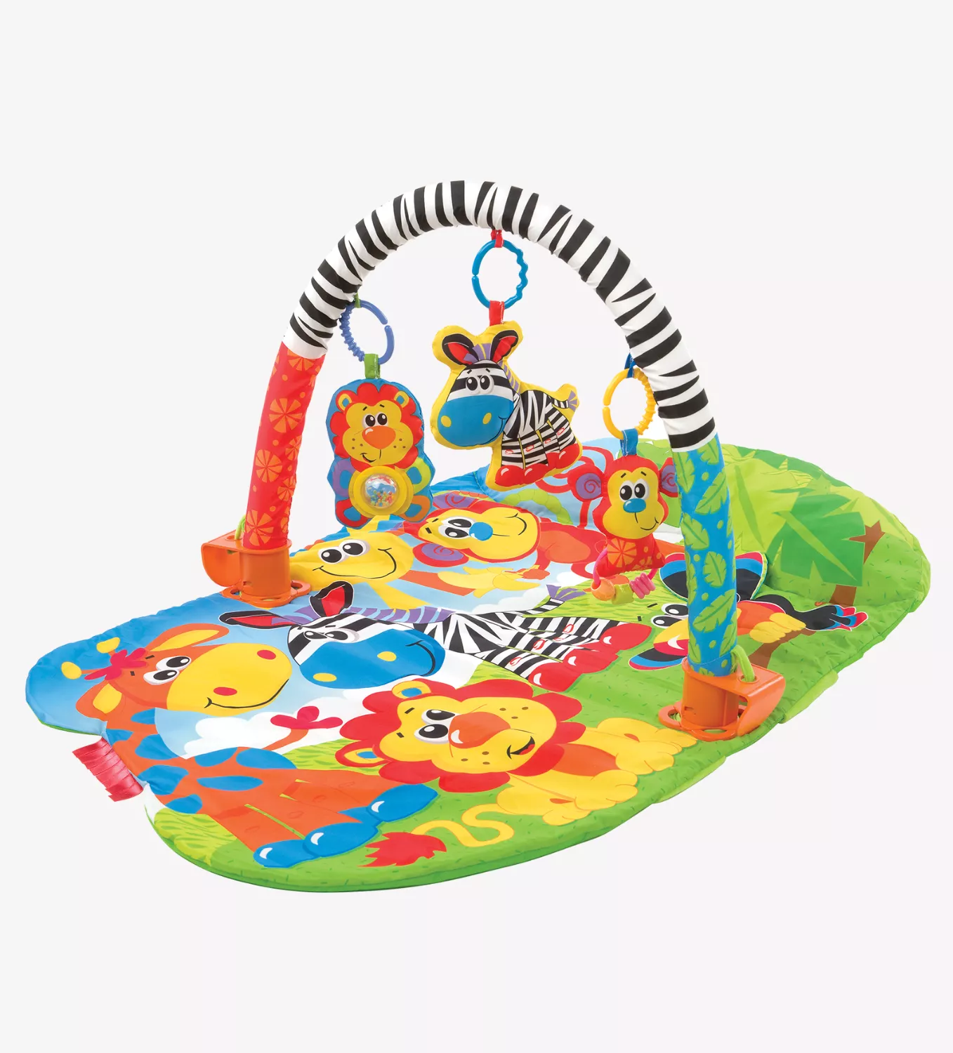 Playgro سجادة ألعاب رياضية سفاري 5 في 1