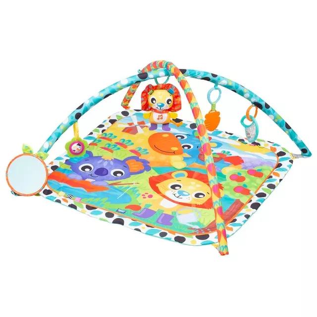 Playgro سجادة جيجلي جاردن الموسيقية النشاطات اللرياضية