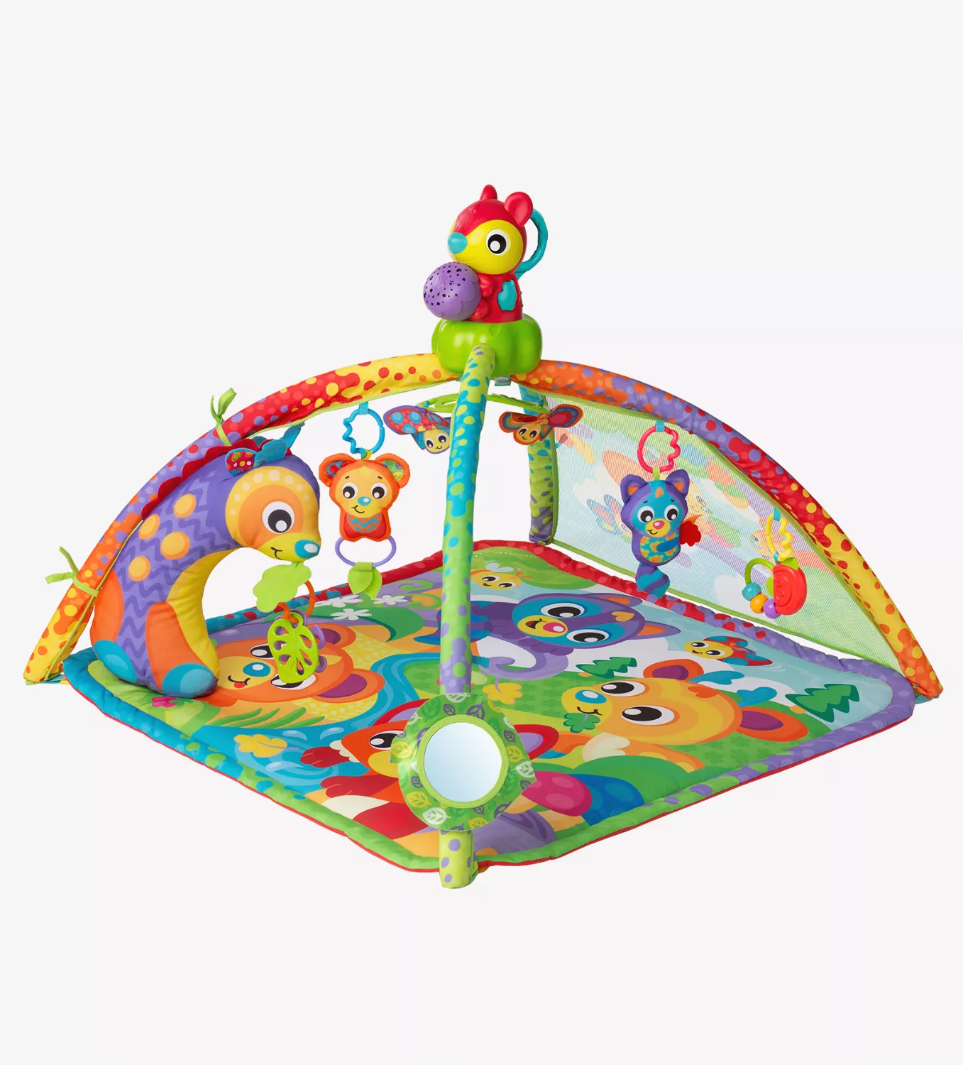 Playgro جهاز عرض الموسيقى والضوء في الغابات