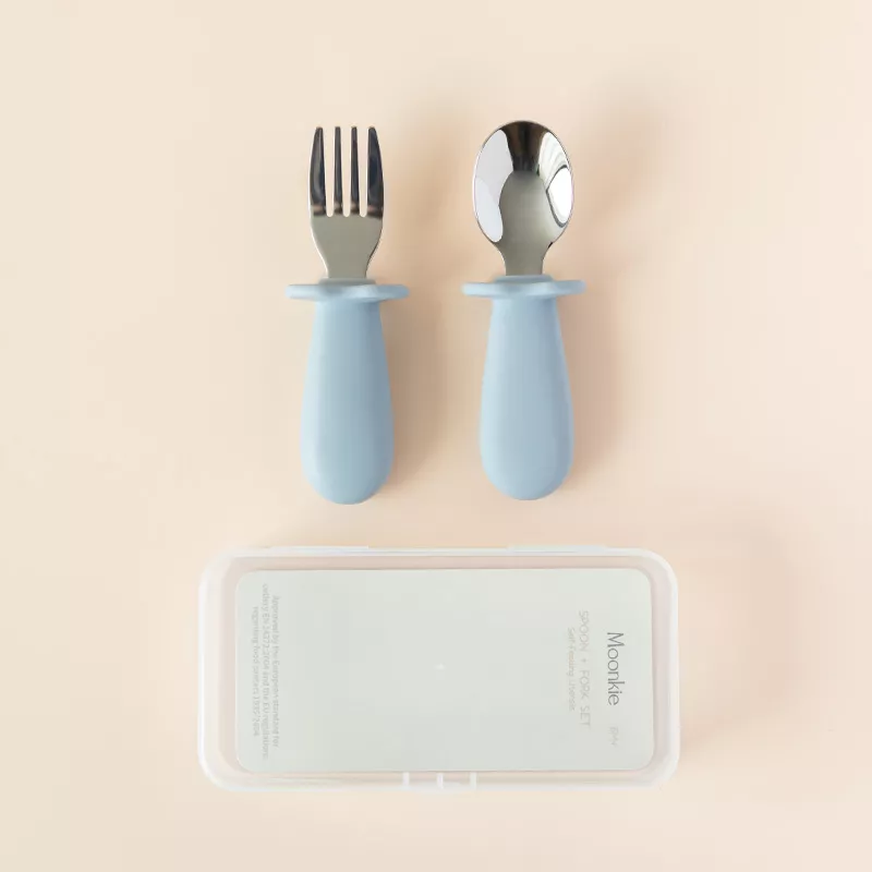 Moonkie Baby spoon & fork set