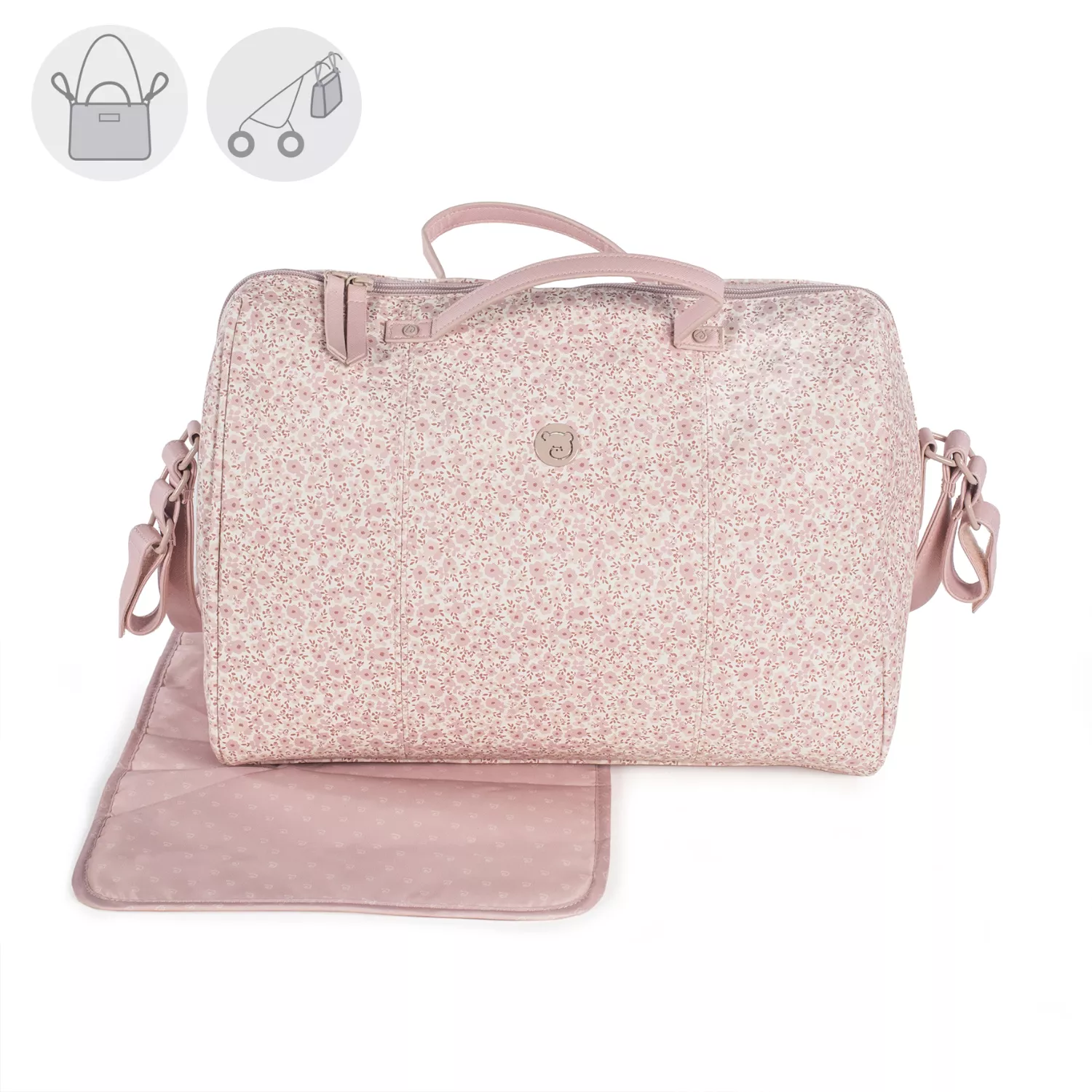 Pasito a Pasito Changing Bag Flower Mellow