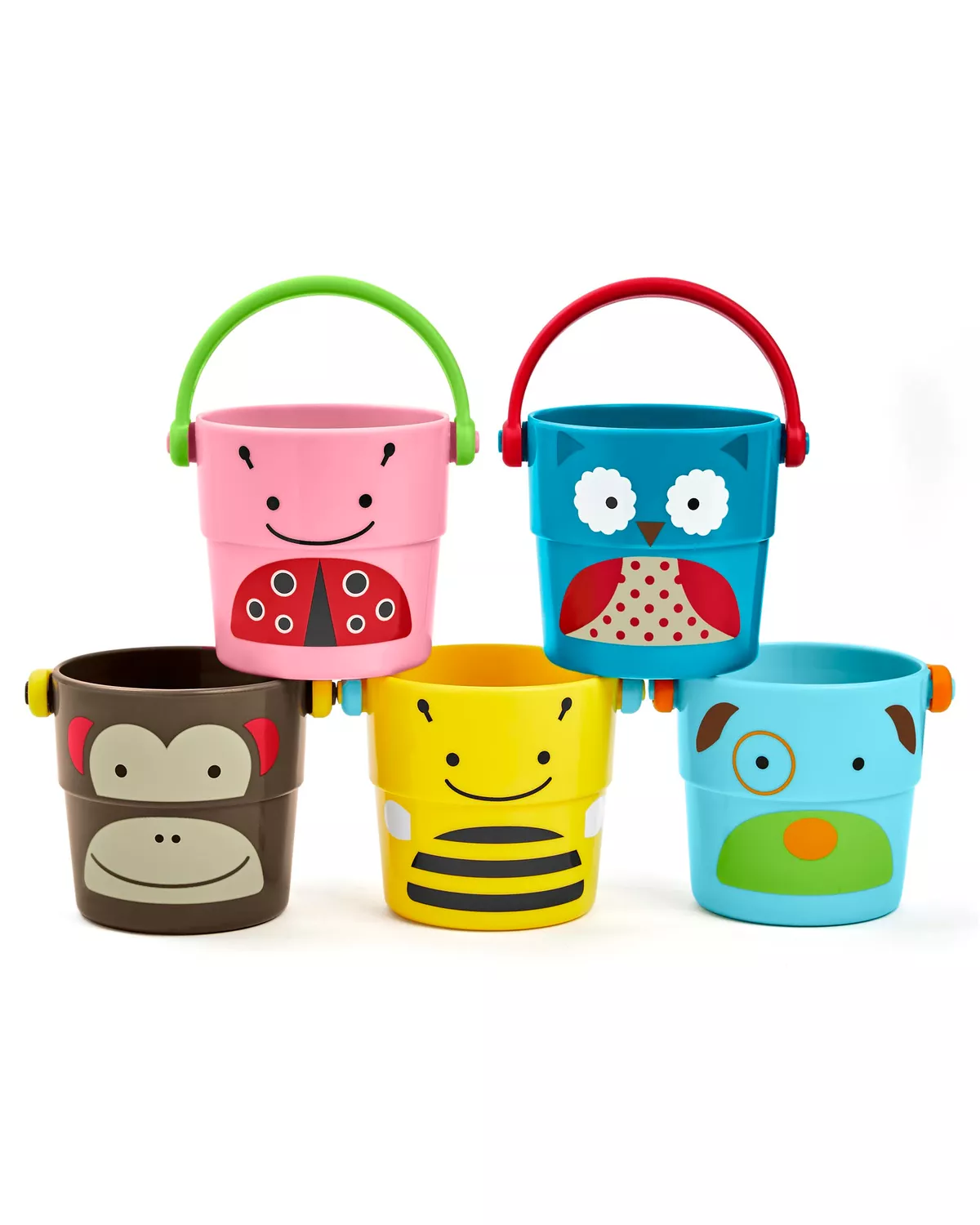 SkipHop Zoo Stack & Pour Buckets