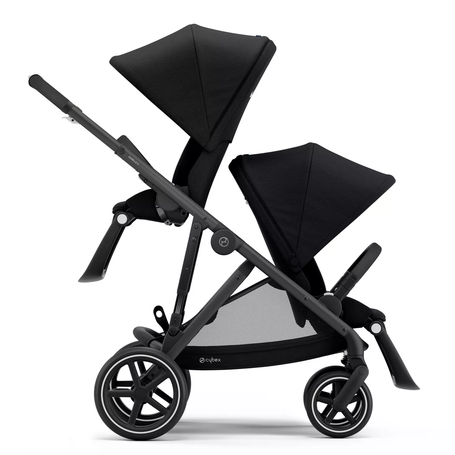 Cybex Gazelle S Twin  Stroller - Black Frame