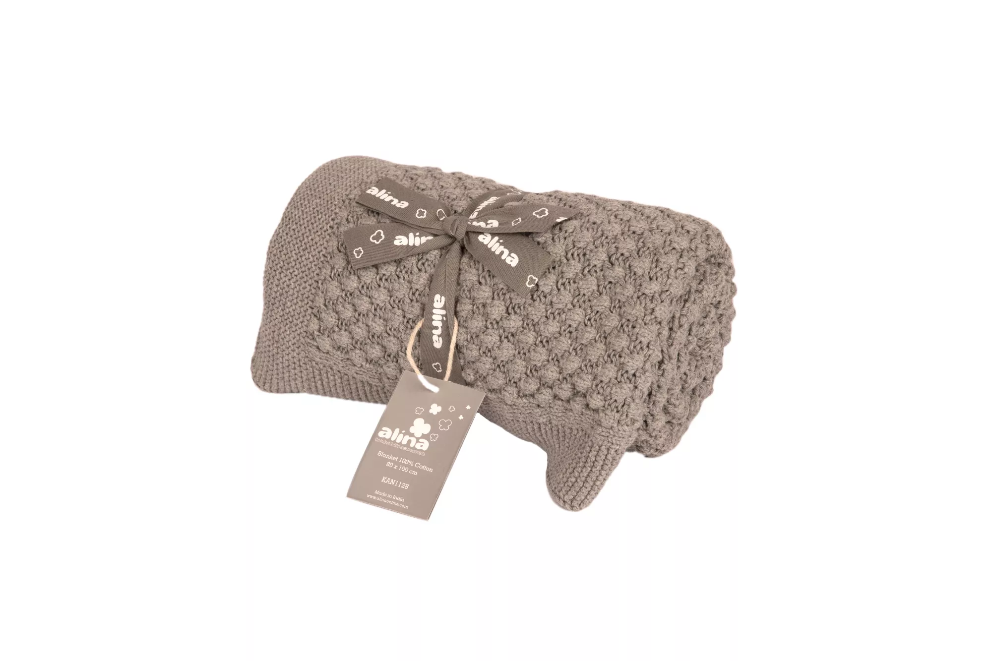 Alina 100% COTTON KNITTED  MINI POPCORN