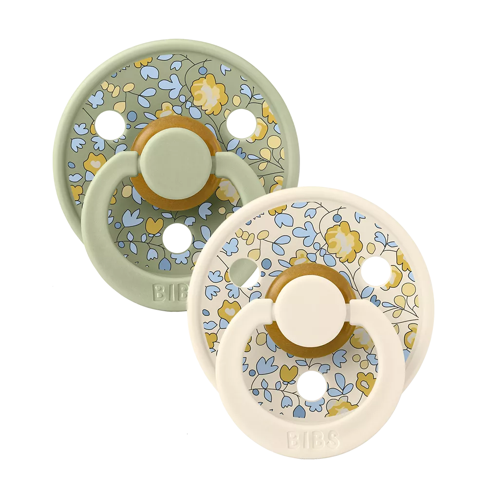 Bibs Liberty Eloise Latex 0+M - Round - Pack of 2