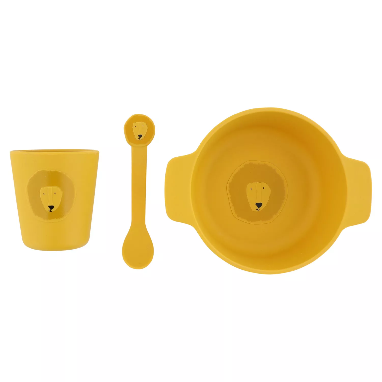 Trixie Silicone First Meal Set (bowl, spoon & cup)