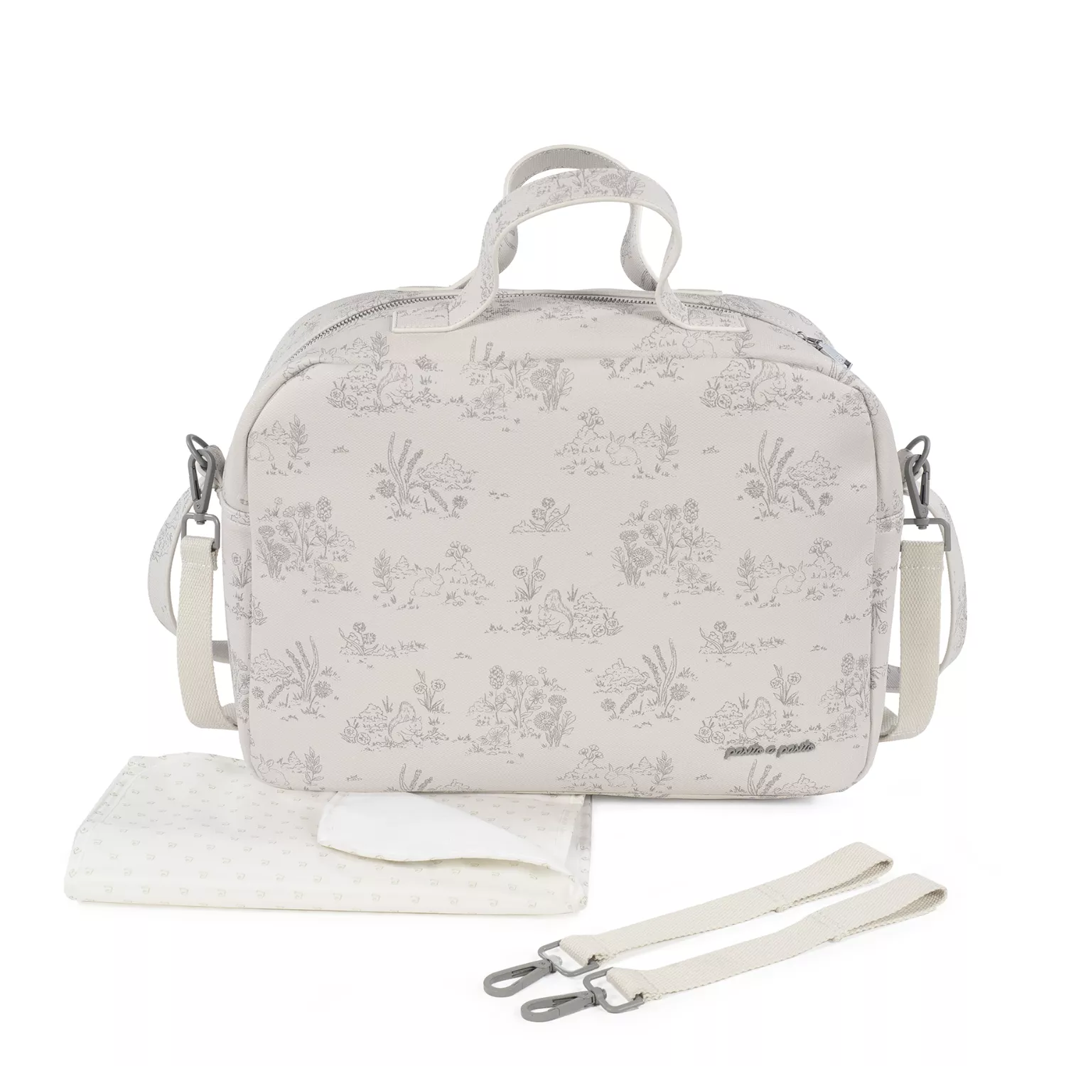 Pasito a Pasito Changing Bag Toile de Jouy