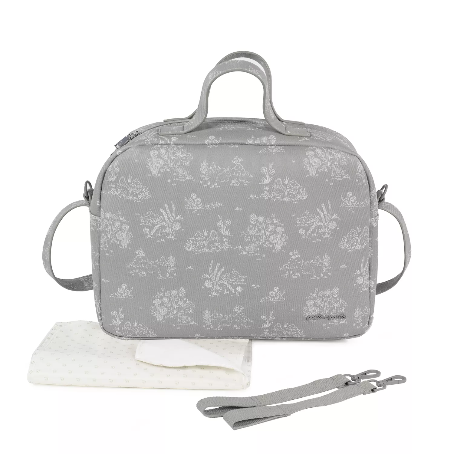 Pasito a Pasito Changing Bag Toile de Jouy (40cm)