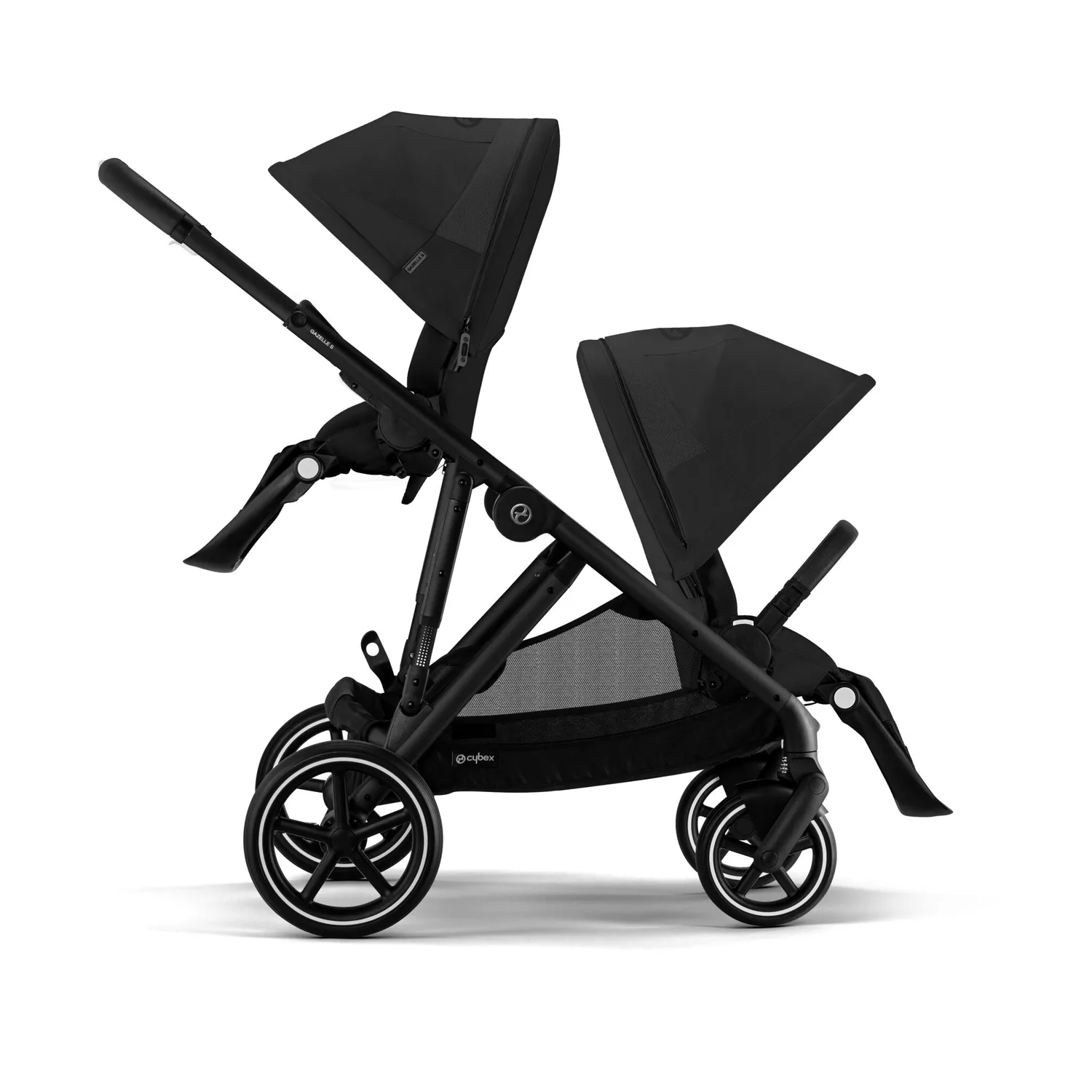Cybex Gazelle S Twin  Stroller - Black Frame