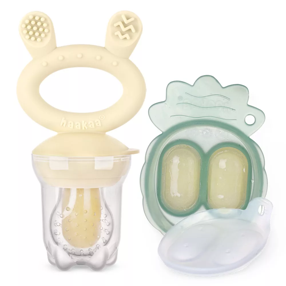 Haakaa Fresh Food Feeder Teether + Freeze Tray