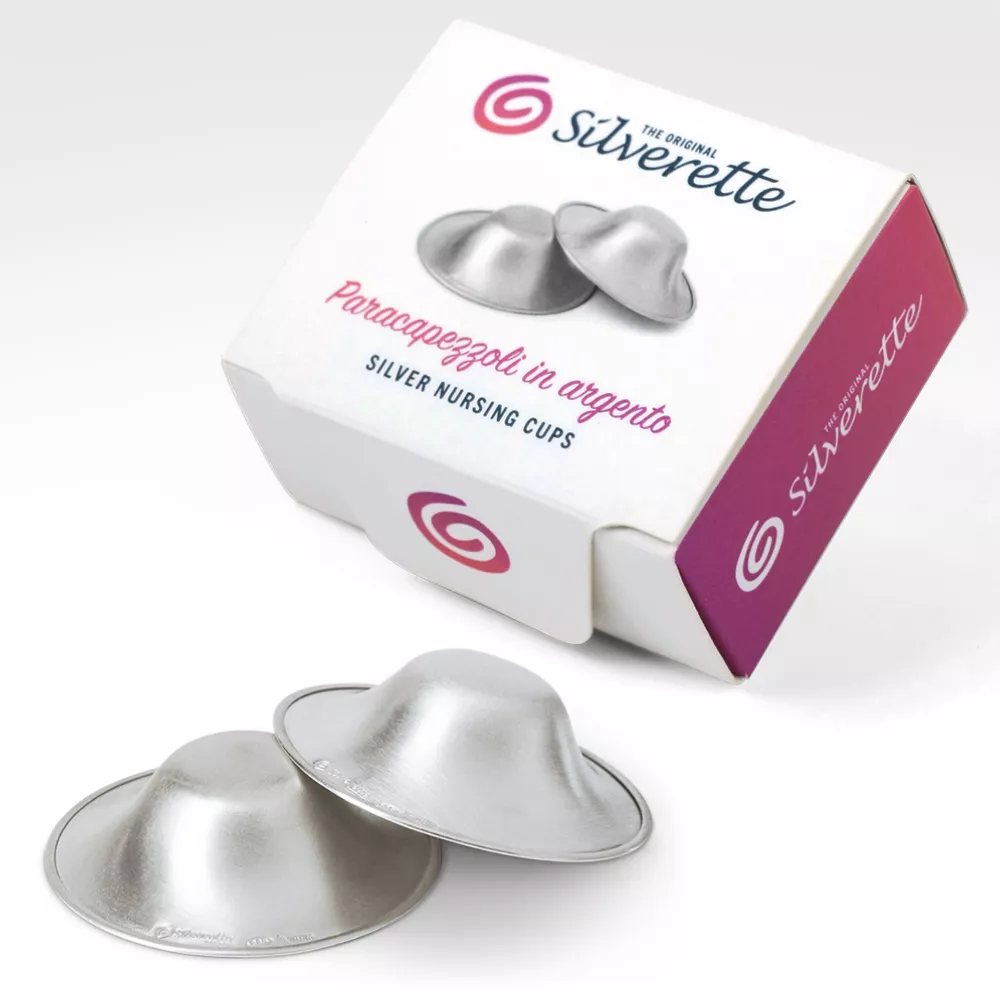 Silverette Silver Nursing Cups