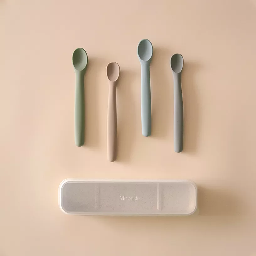 Moonkie Silicone feeding spoon