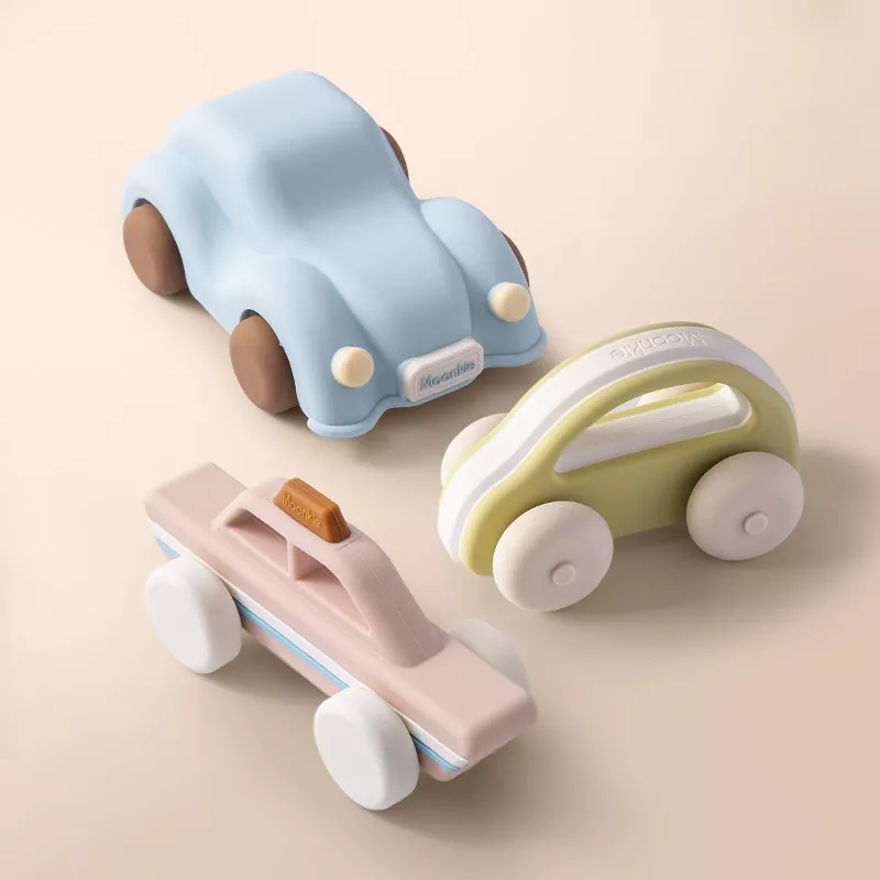 Moonkie Surf & Go silicone mini car set