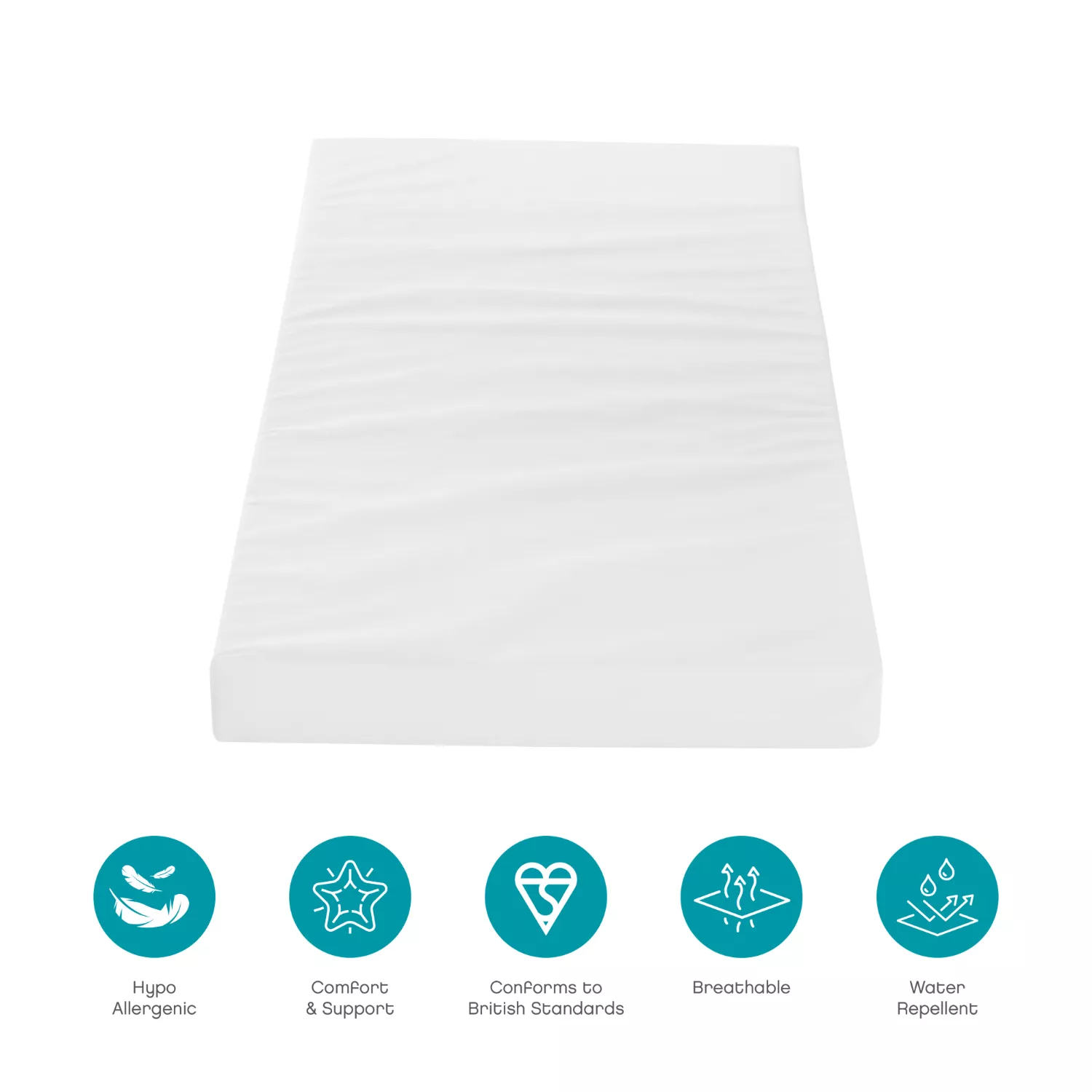Tutti Bambini Eco Fibre Cot Bed Mattress (70 x 140 cm)