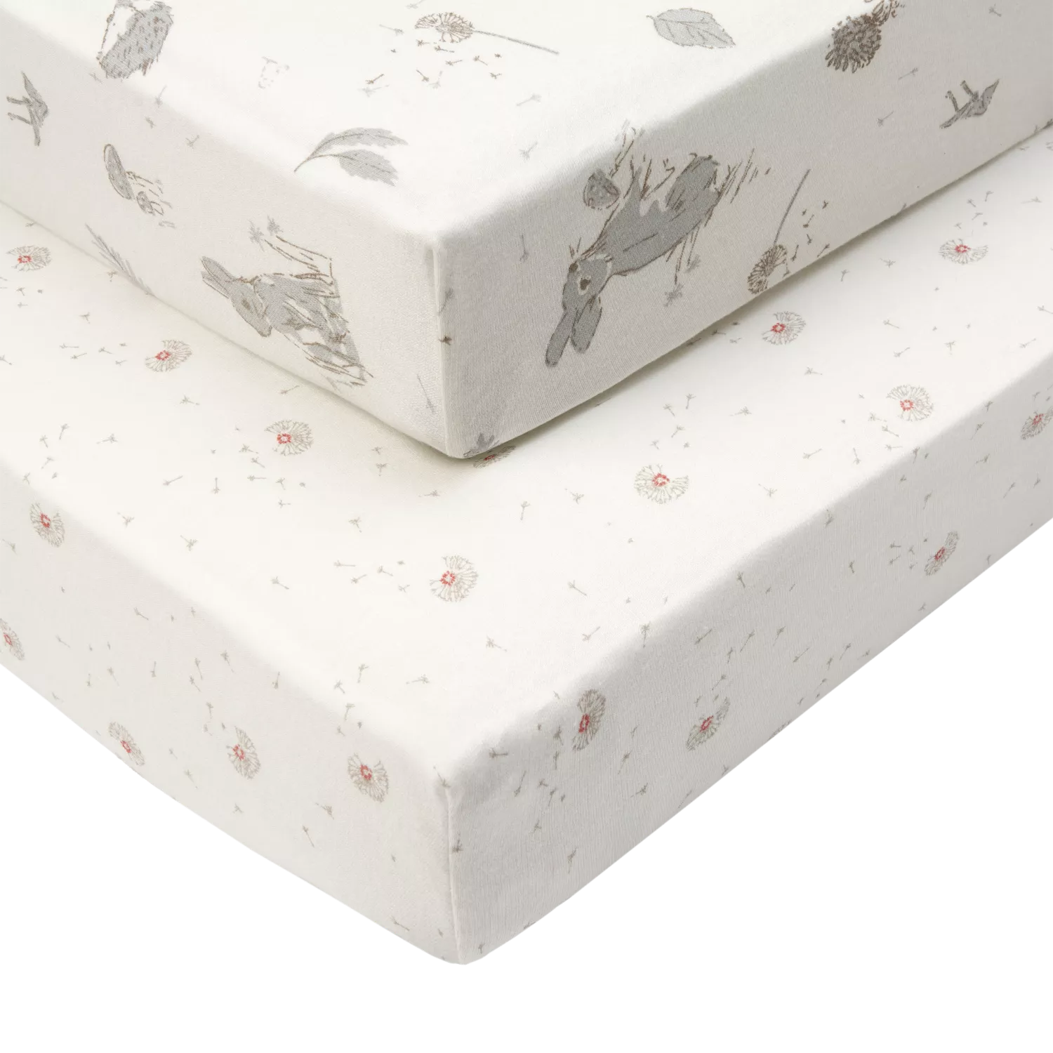 Tutti Bambini Cot Fitted Sheets 2pk 120*60 cm