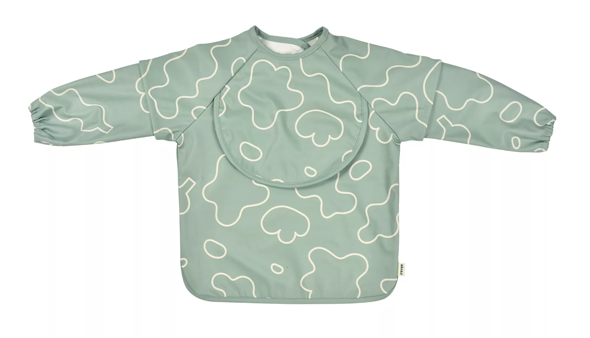 Beaba 2IN1 BIB WITH REMOVABLE SLEEVES