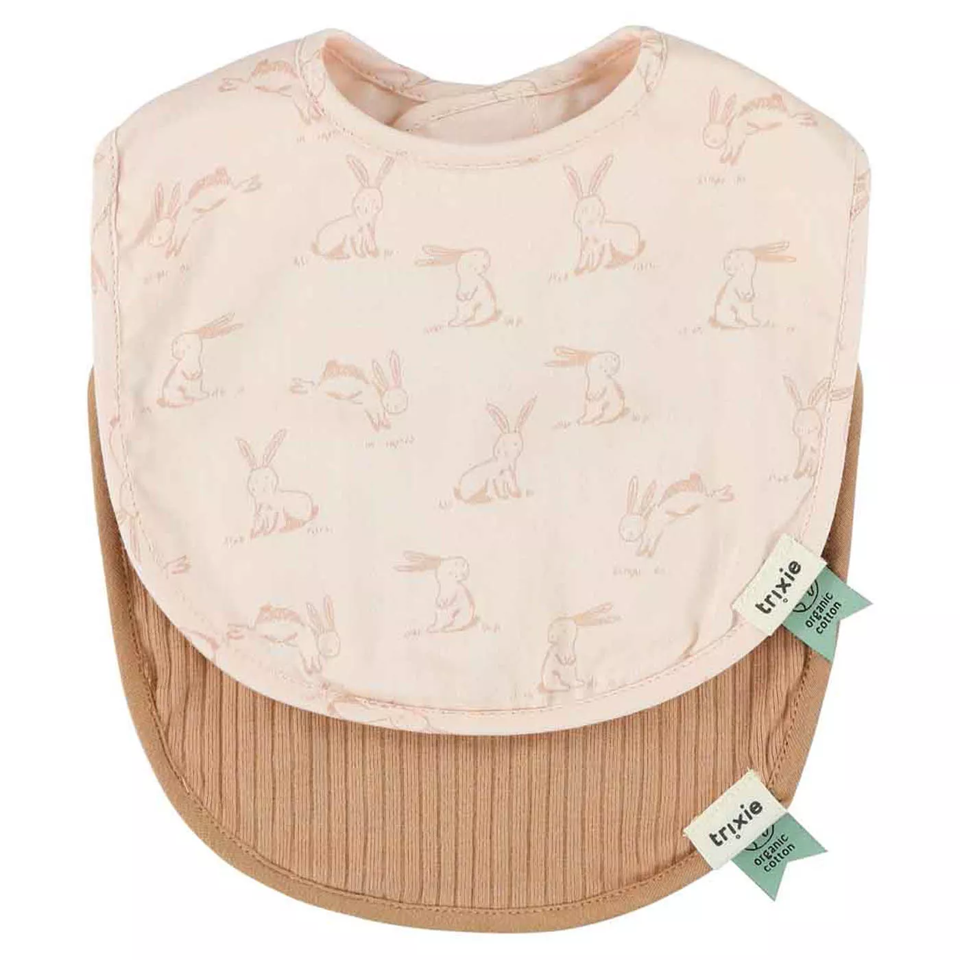 Trixie Newborn Bib 2-Pack Mix