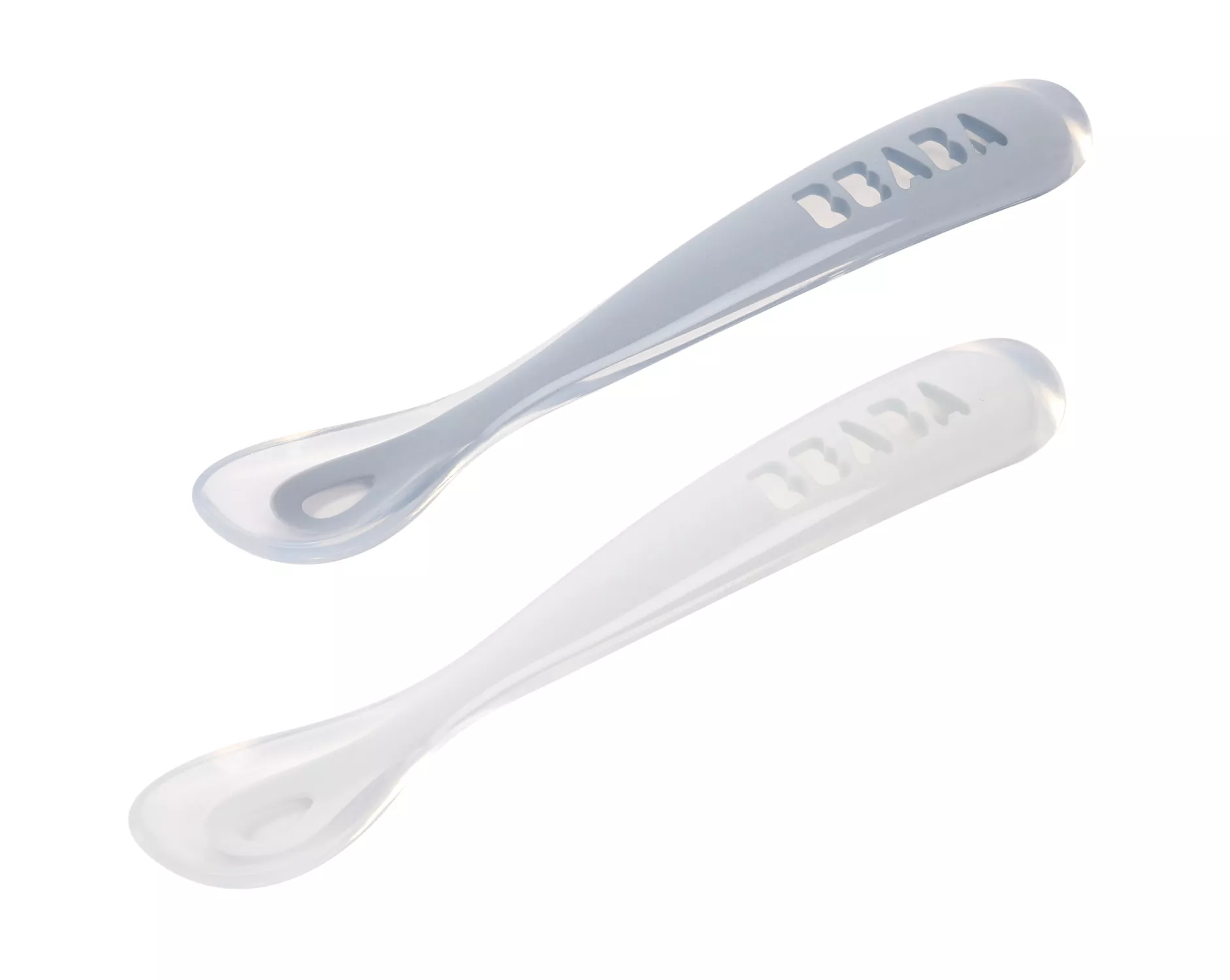 Beaba Silicone Spoon 1st Age Set of 2 + Box