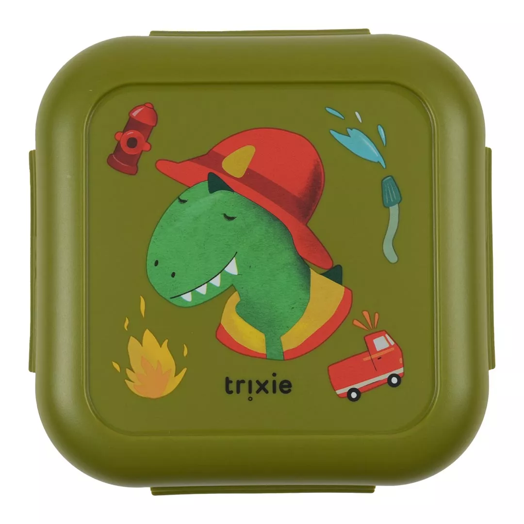 Trixie Snack Box With Clips - With removable divider Leakproof