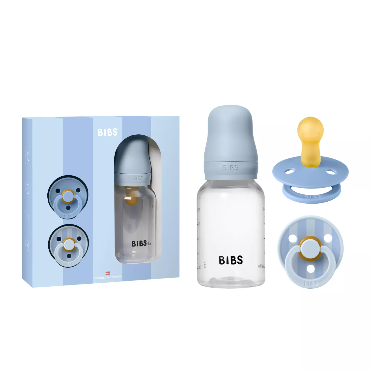 Bibs Pacifier Gift Set Sprinkle